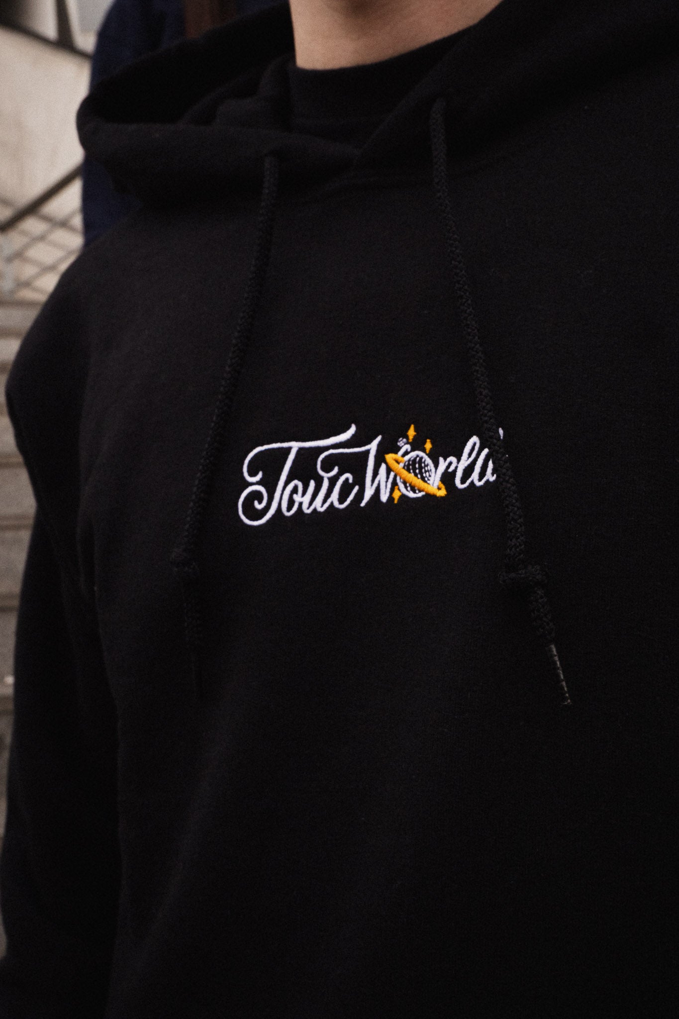 Toucworld® Essential Hoodie – Designed to Stand Out (Black Edition)