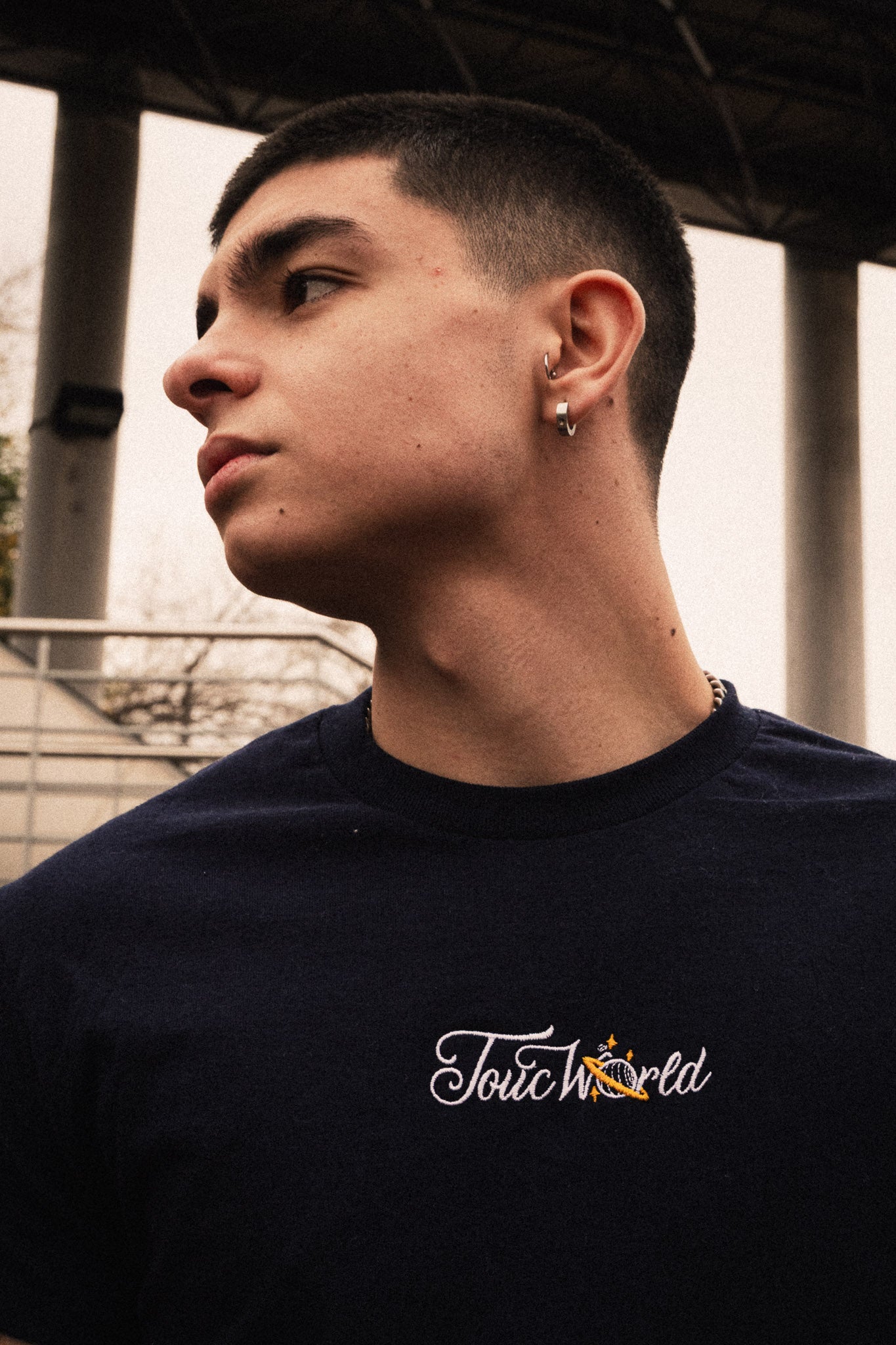 Toucworld® Essential Tee — Deep Space Premium Edition