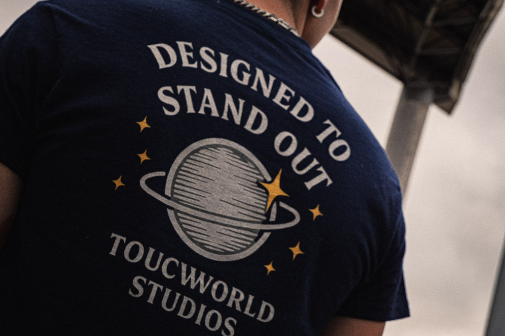Toucworld® Essential Tee — Deep Space Premium Edition